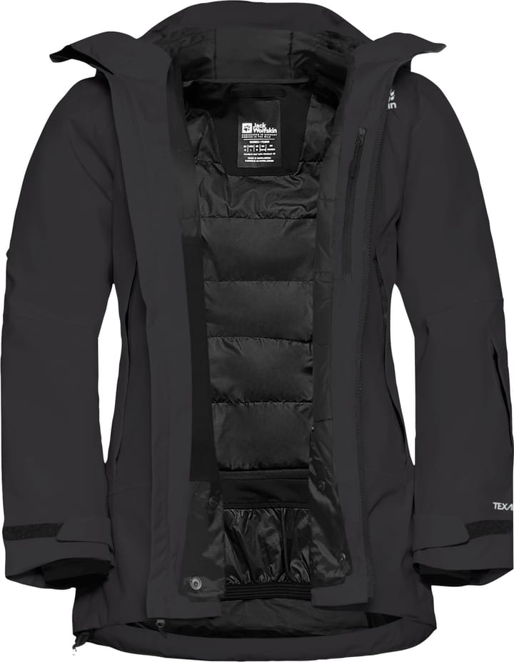 Jack Wolfskin Women's Flowline Pro 2l Ins Jacket Black Jack Wolfskin
