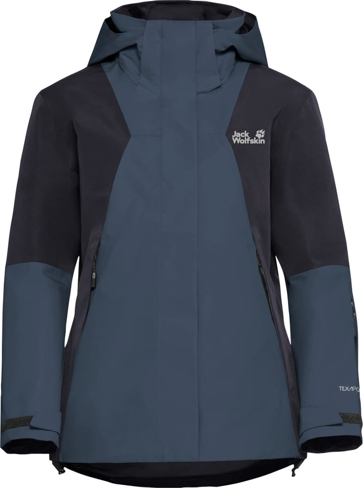 Jack Wolfskin Women's Flowline 2l Ins Jacket Midnight Sky Jack Wolfskin
