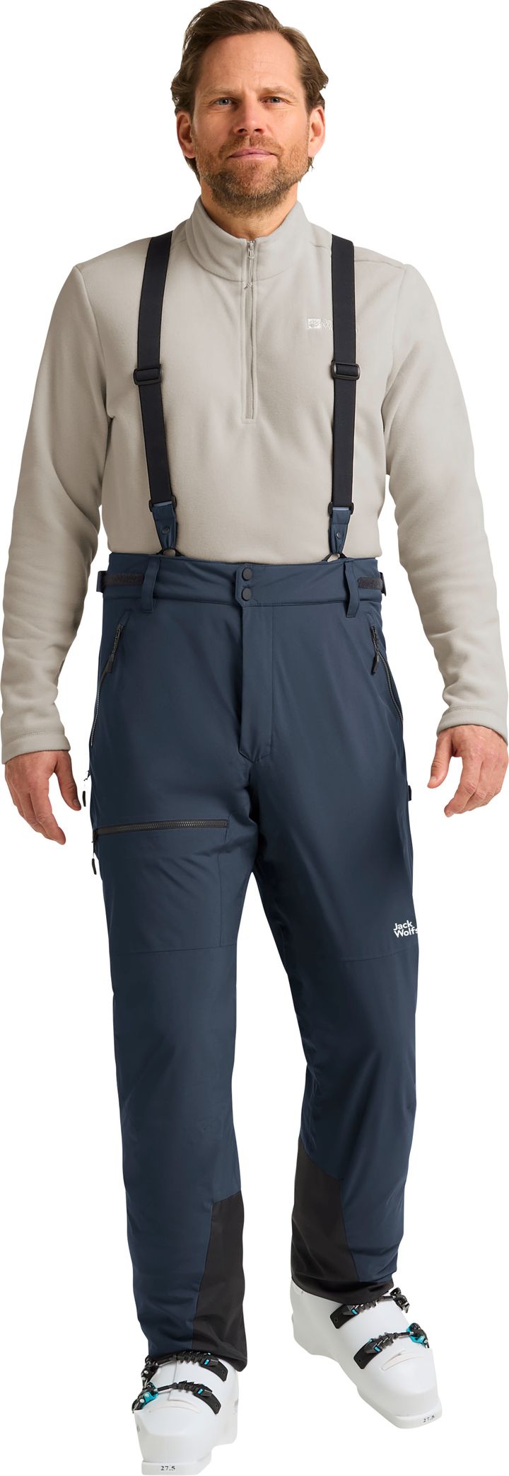 Jack Wolfskin Men's Flowline Pro 2l Ins Pants Midnight Sky Jack Wolfskin