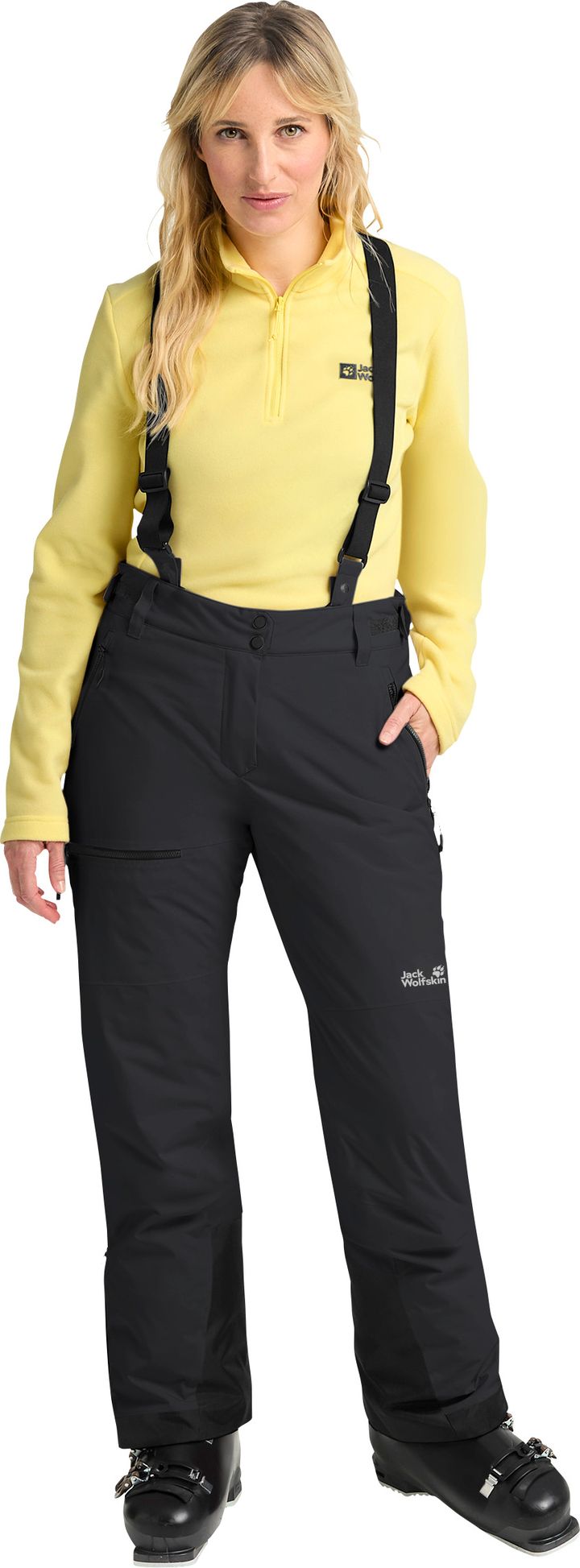 Jack Wolfskin Women's Flowline Pro 2l Ins Pants Black Jack Wolfskin