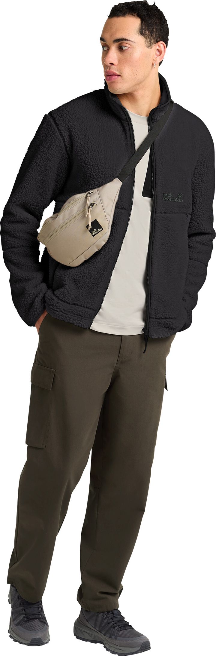 Jack Wolfskin Men's Stone Lite Jacket Black Jack Wolfskin
