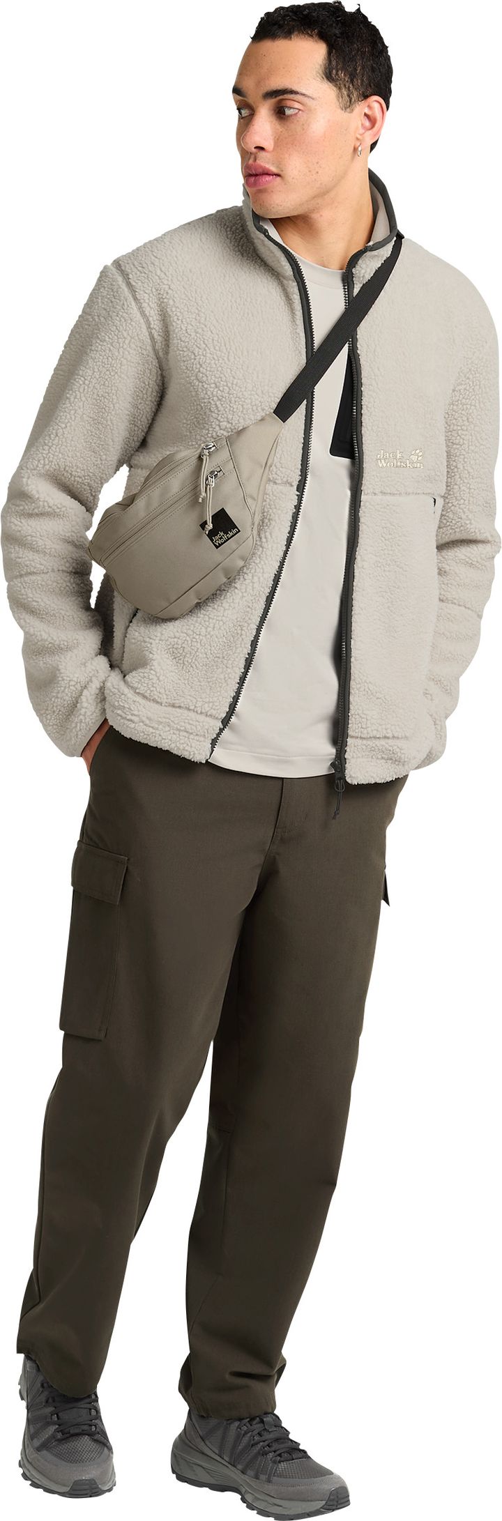 Jack Wolfskin Men's Stone Lite Jacket Pale Sand Jack Wolfskin