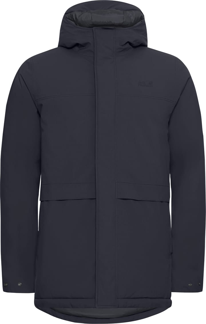 Jack Wolfskin Men's Cold Camp Coat Dark Navy Jack Wolfskin