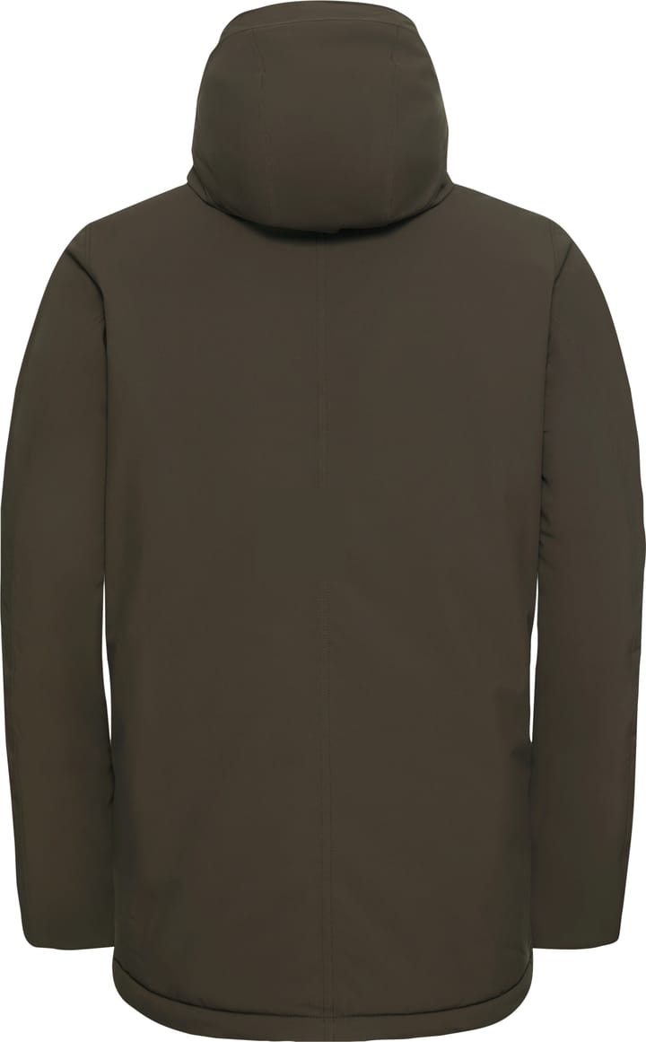 Jack Wolfskin Men's Cold Camp Coat Obsidian Moss Jack Wolfskin