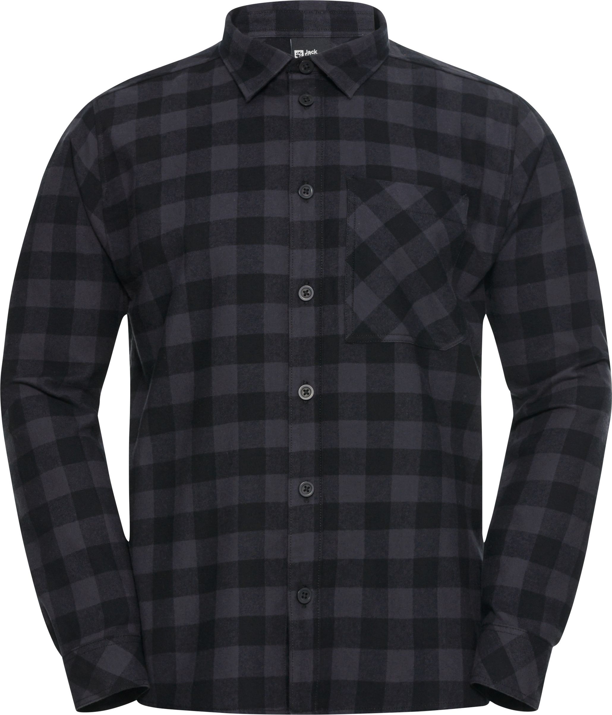 Jack Wolfskin Men's Lite Flannel Shirt Check