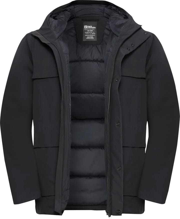 Jack Wolfskin Men's Brandenburger Jacket Black Jack Wolfskin