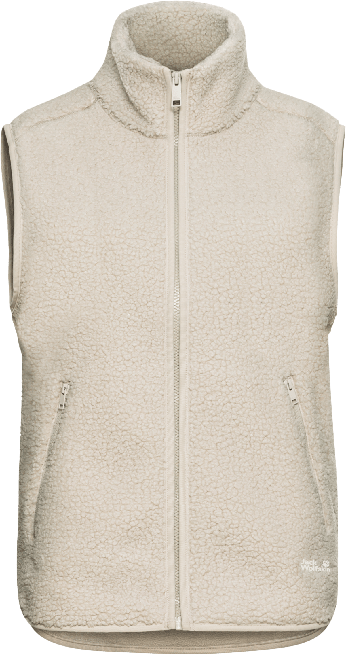 Jack Wolfskin Women's High Curl Vest Oyster