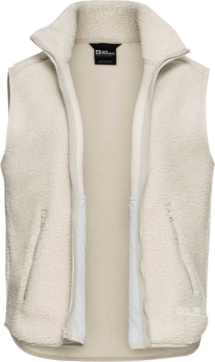Jack Wolfskin Women's High Curl Vest Oyster Jack Wolfskin