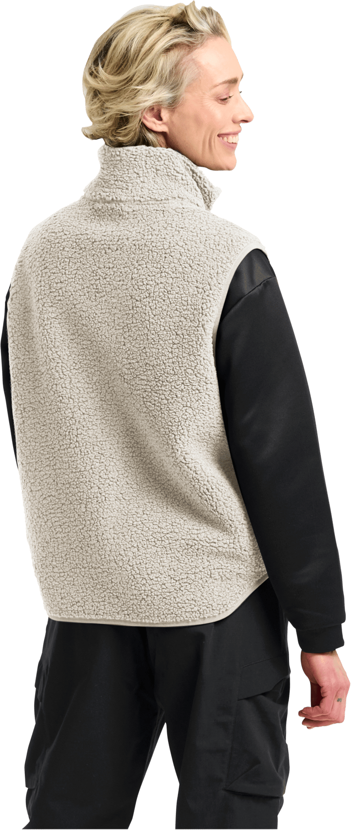 Jack Wolfskin Women's High Curl Vest Oyster Jack Wolfskin