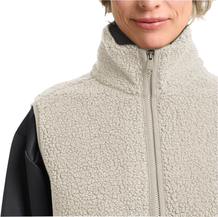 Jack Wolfskin Women's High Curl Vest Oyster Jack Wolfskin