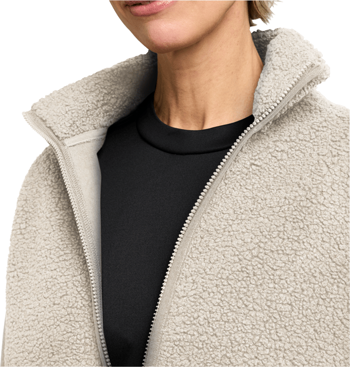 Jack Wolfskin Women's High Curl Vest Oyster Jack Wolfskin