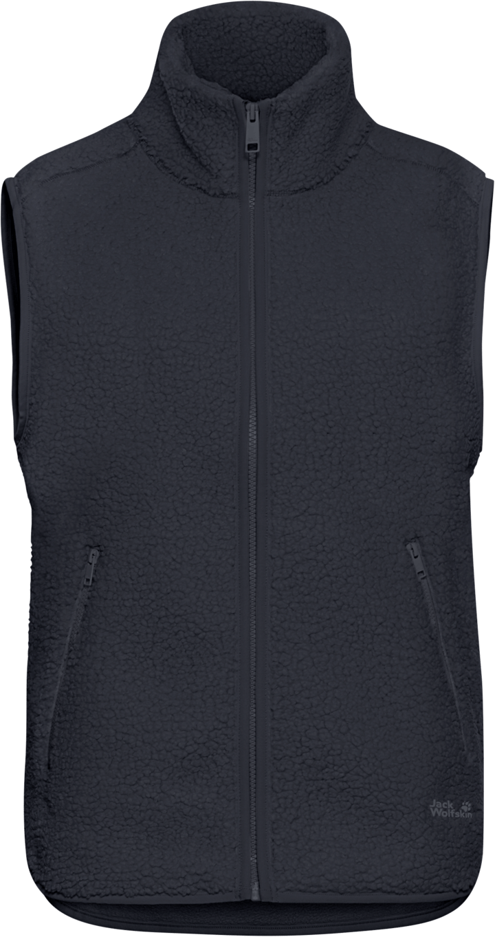Jack Wolfskin Women's High Curl Vest Dark Navy Jack Wolfskin