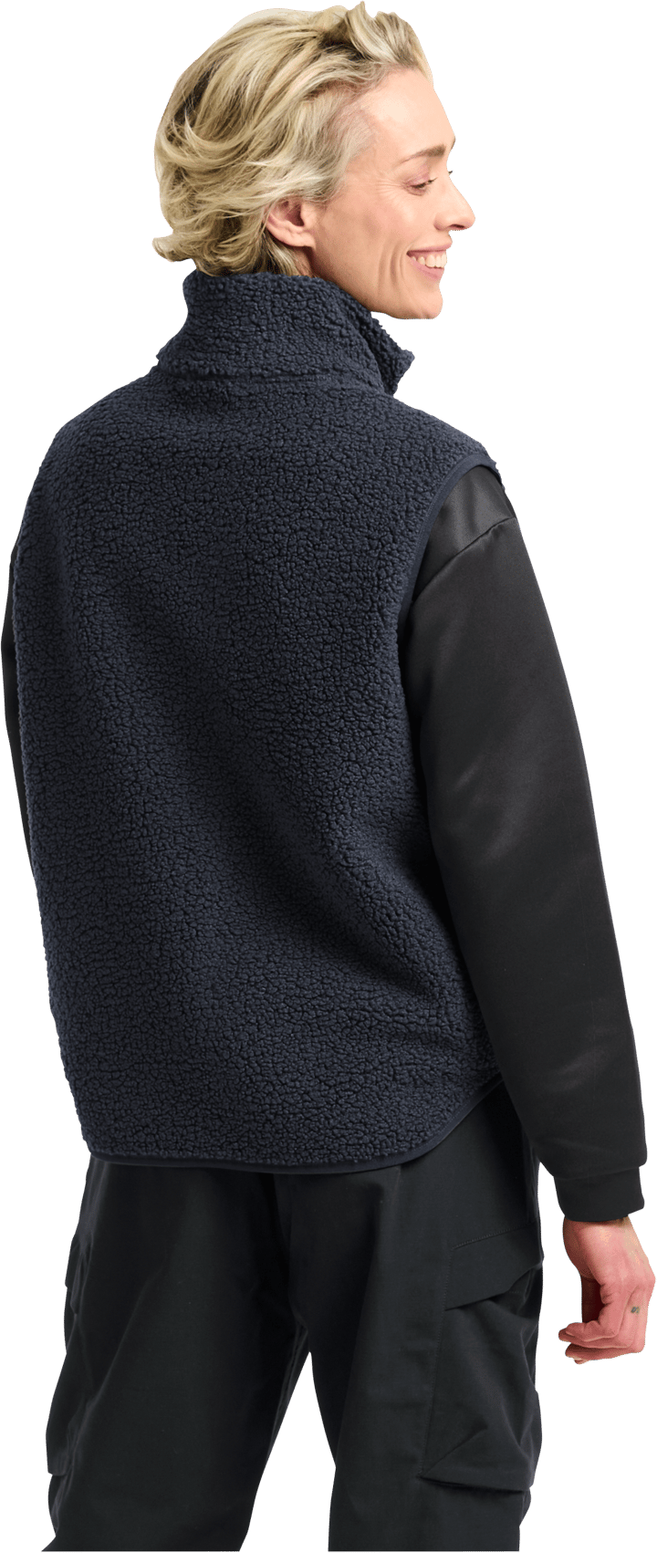Jack Wolfskin Women's High Curl Vest Dark Navy Jack Wolfskin