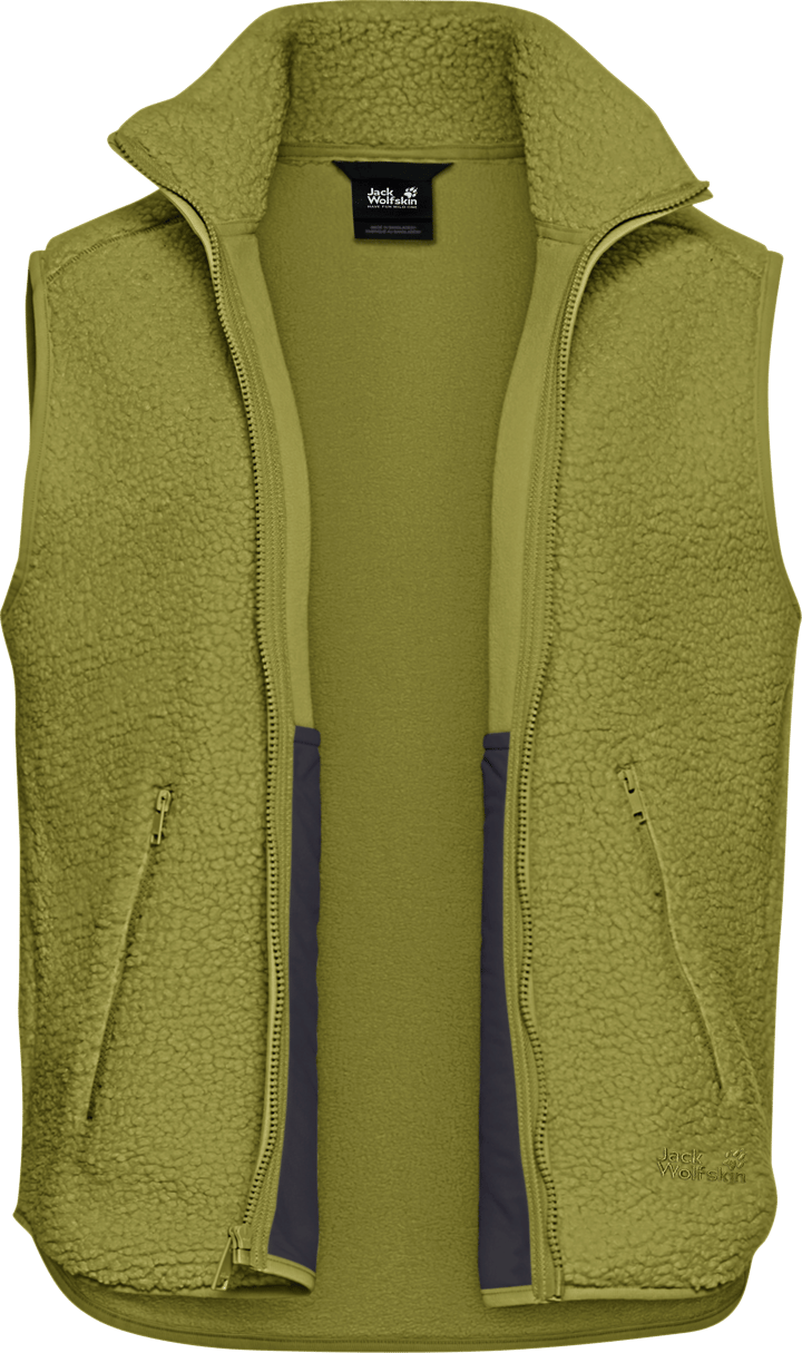Jack Wolfskin Women's High Curl Vest Khaki Green Jack Wolfskin
