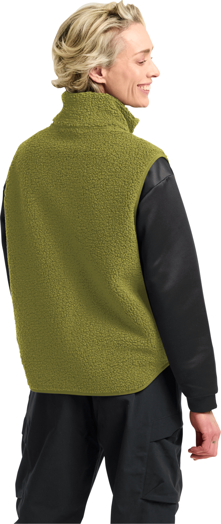 Jack Wolfskin Women's High Curl Vest Khaki Green Jack Wolfskin