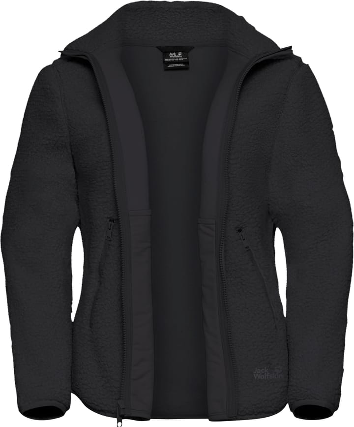 Jack Wolfskin Women's High Curl Jacket Black Jack Wolfskin Jack Wolfskin Women's High Curl Jacket Black Jack Wolfskin