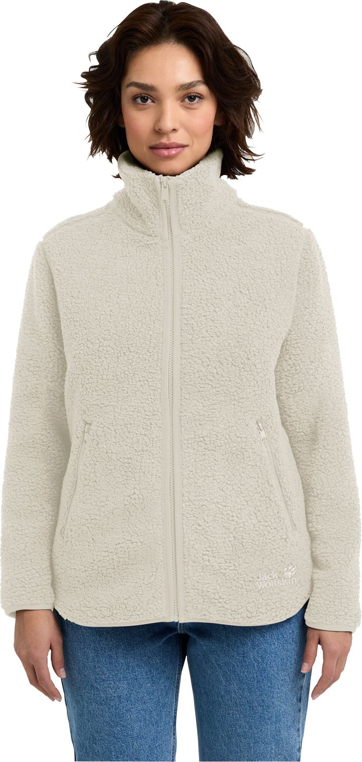 Jack Wolfskin Women's High Curl Jacket Pale Sand Jack Wolfskin Jack Wolfskin Women's High Curl Jacket Pale Sand Jack Wolfskin