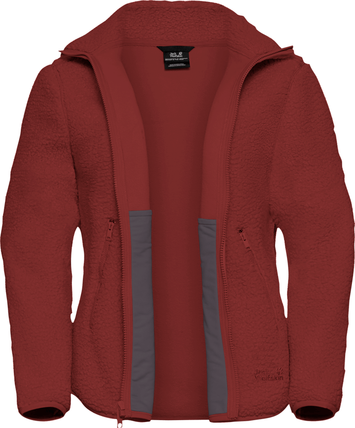 Jack Wolfskin Women's High Curl Jacket Merlot Jack Wolfskin