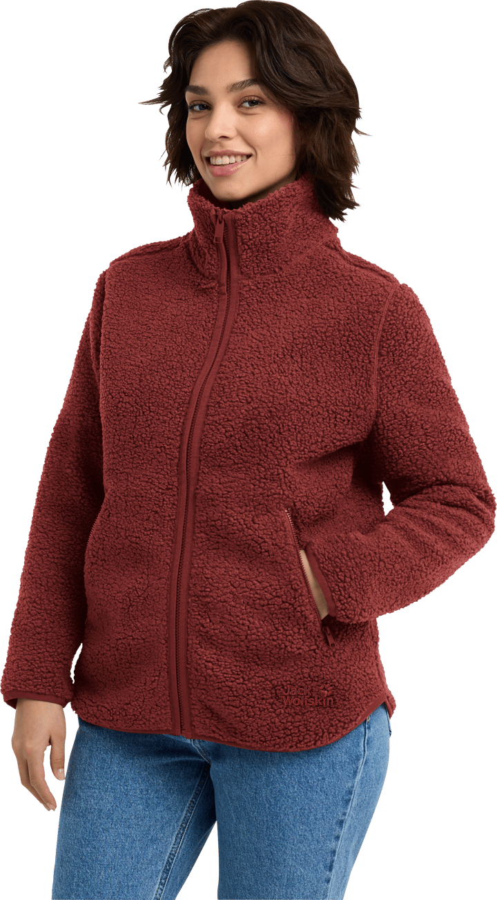 Jack Wolfskin Women's High Curl Jacket Merlot Jack Wolfskin