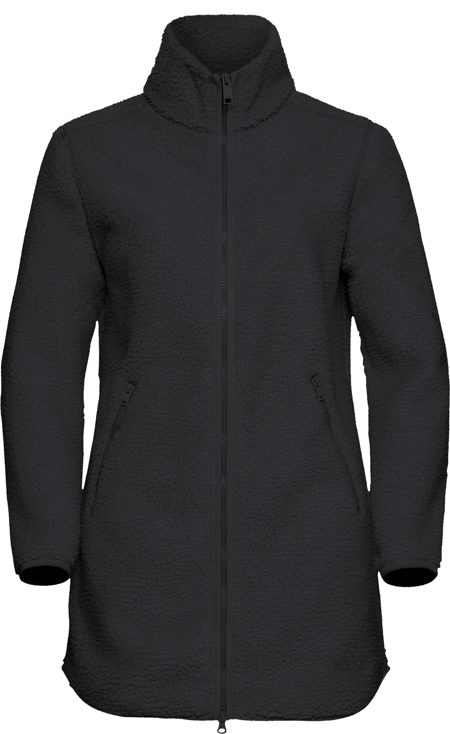 Jack Wolfskin Women's High Curl Coat Black