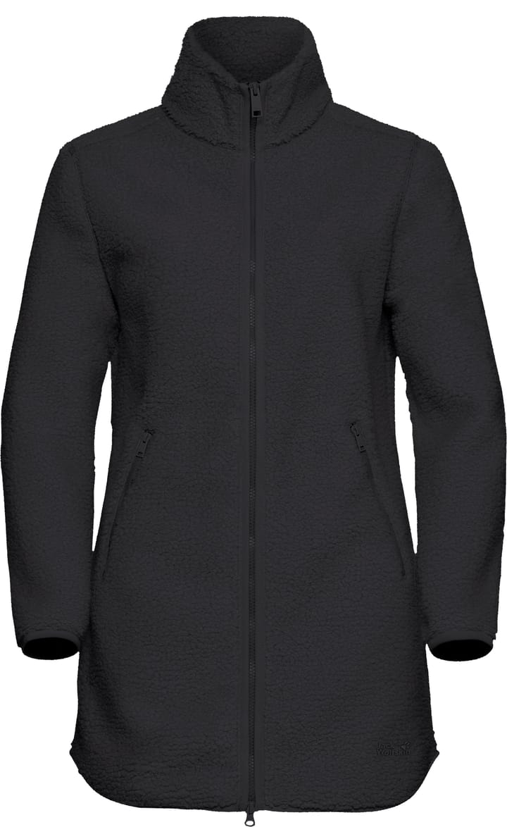 Jack Wolfskin Women's High Curl Coat Black Jack Wolfskin