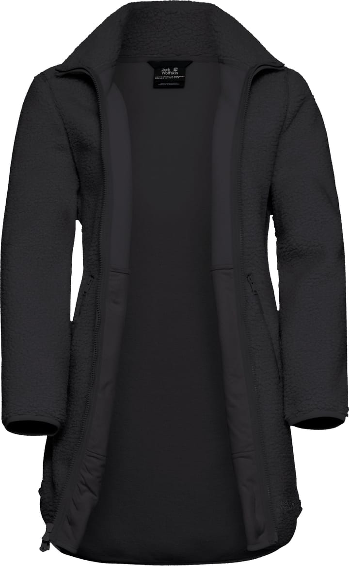 Jack Wolfskin Women's High Curl Coat Black Jack Wolfskin
