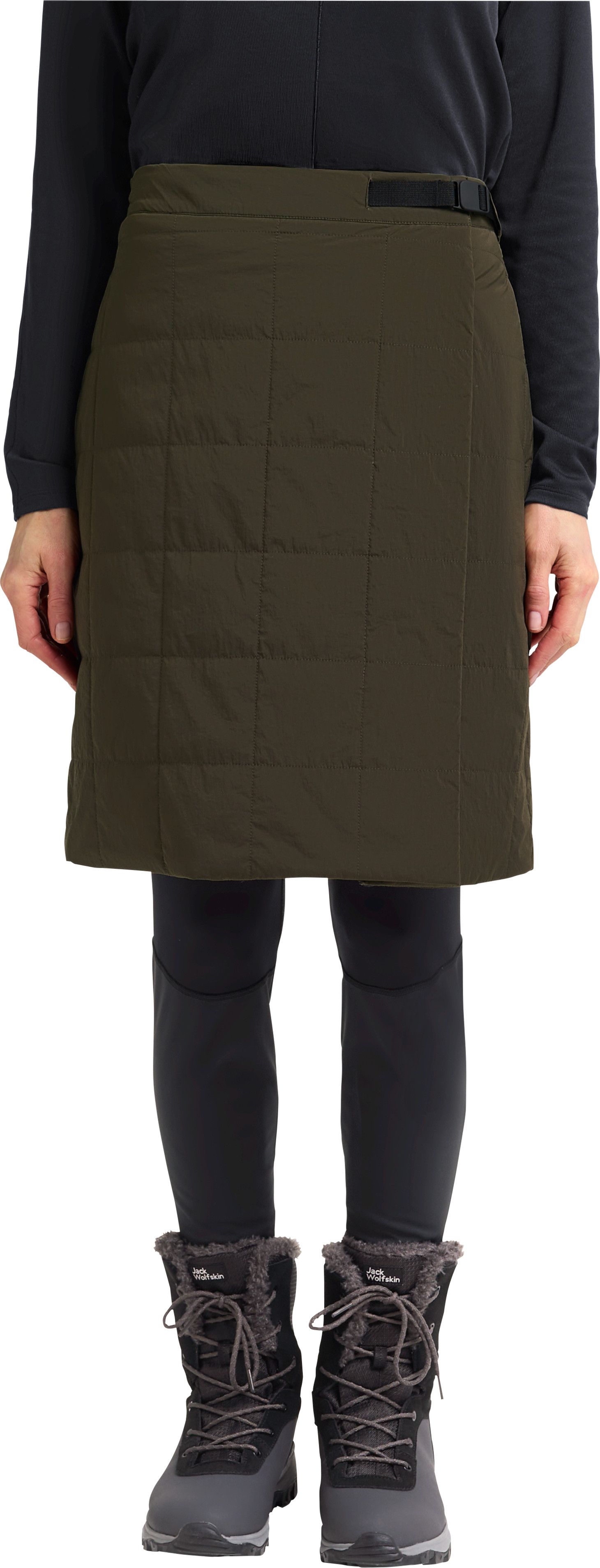 Jack Wolfskin Women's Winterdune Skirt Obsidian Moss