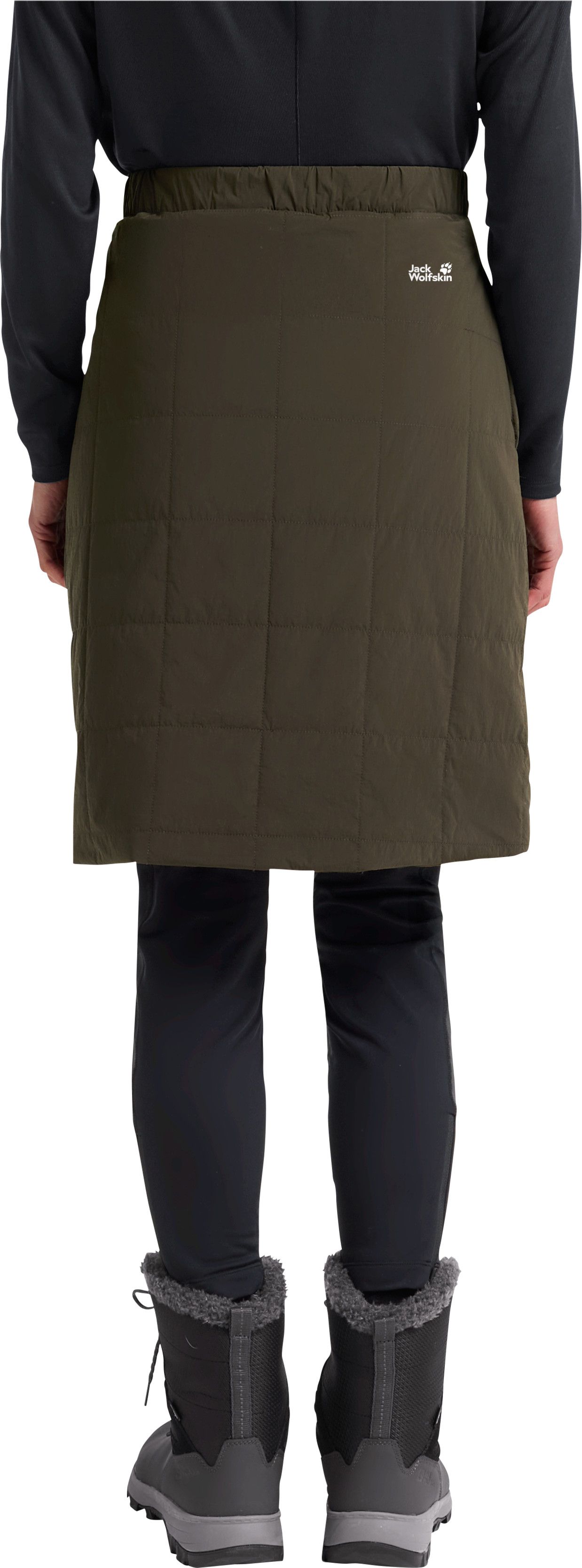 Jack Wolfskin Women's Winterdune Skirt Obsidian Moss
