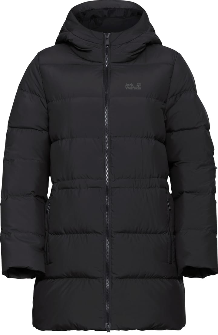 Jack Wolfskin Women's Frozen Palace Long Jacket Rds Black Jack Wolfskin