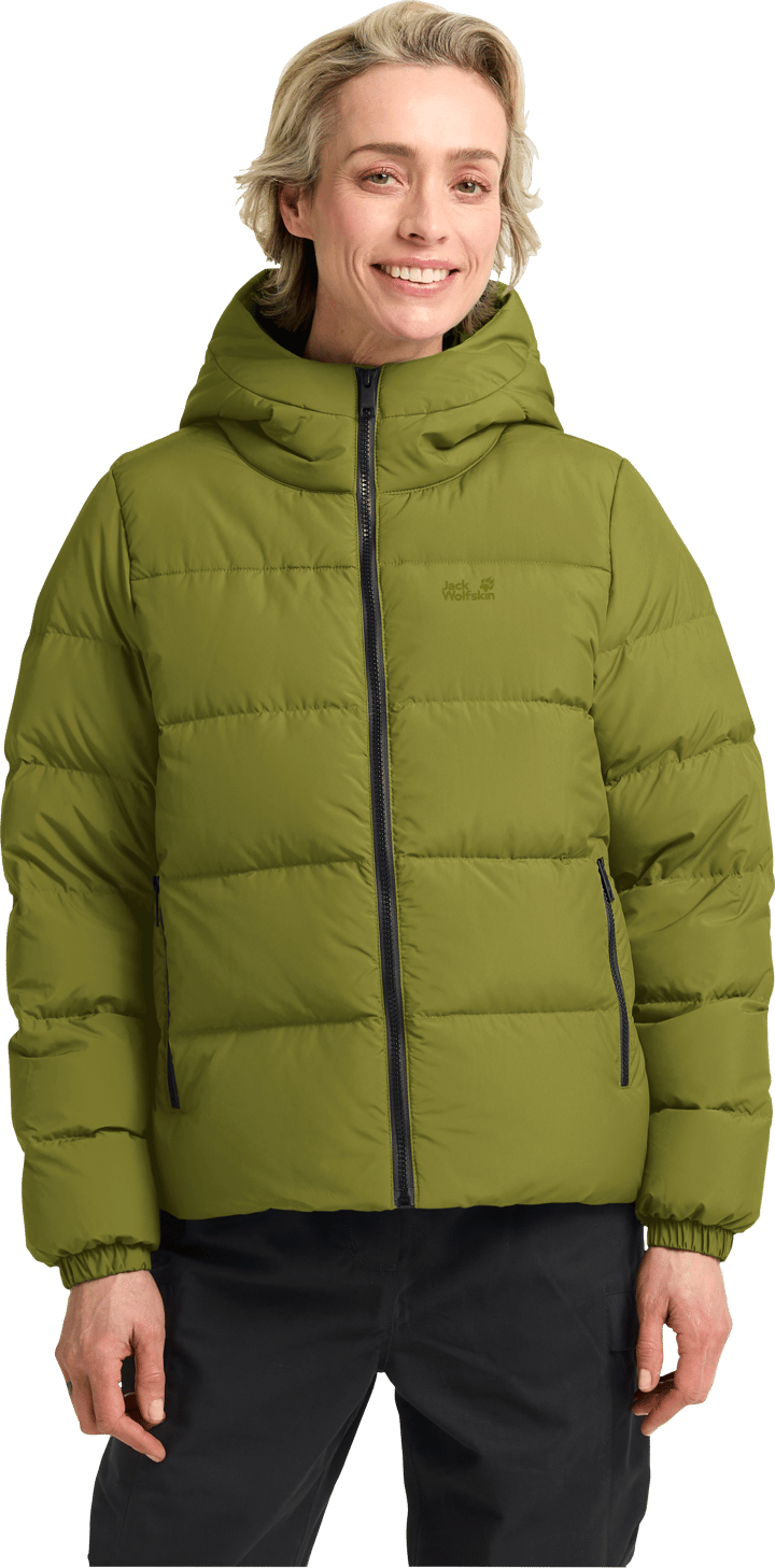 Jack Wolfskin Women's Frozen Palace Jacket Rds Khaki Green Jack Wolfskin