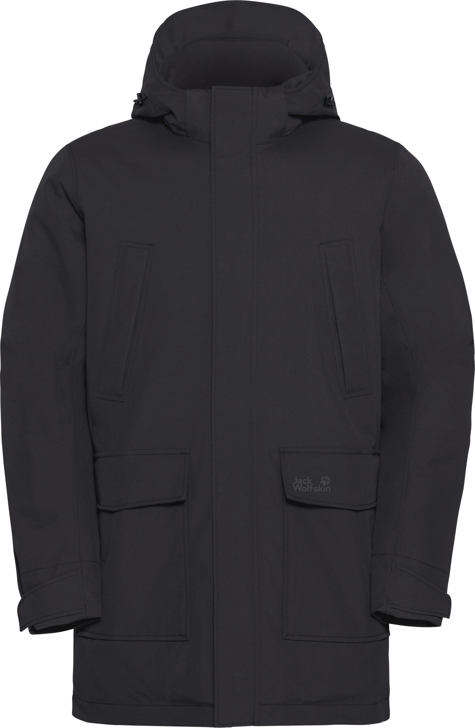 Jack Wolfskin Men's Canyon Shield Parka Black