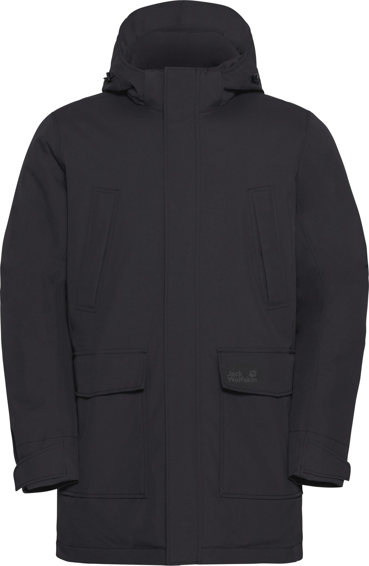 Jack Wolfskin Men's Canyon Shield Parka Black