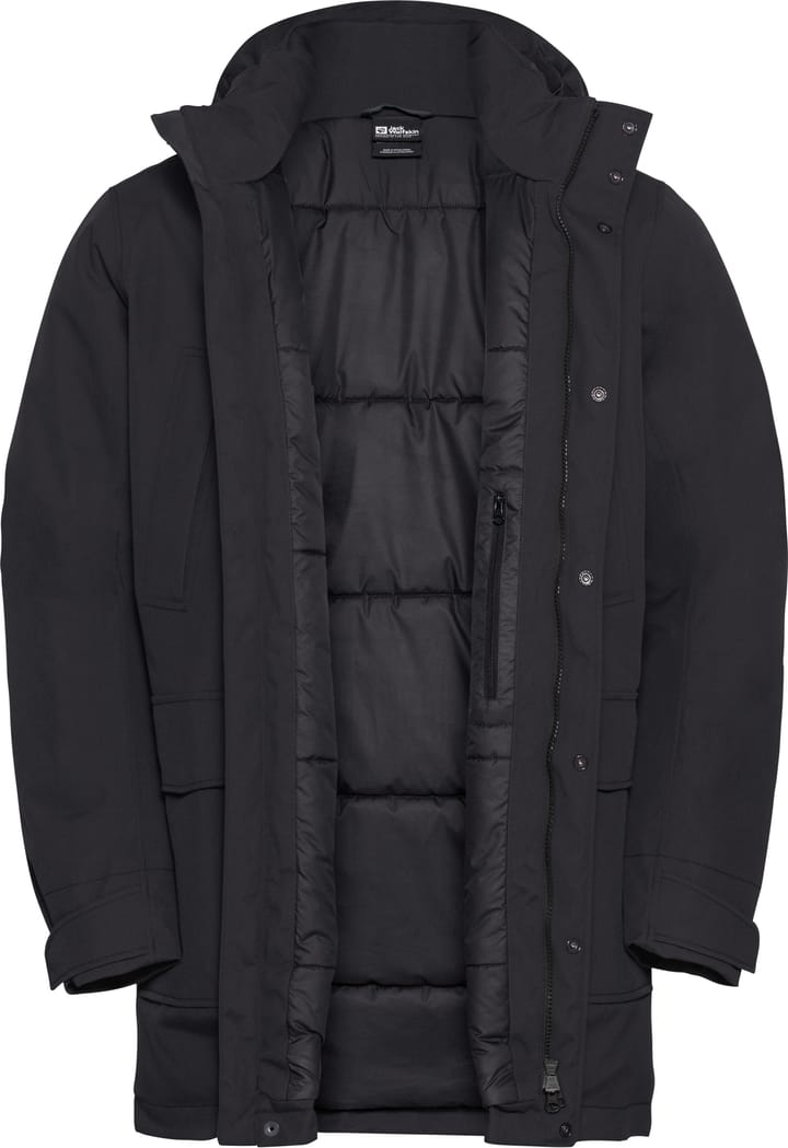 Jack Wolfskin Men's Canyon Shield Parka Black Jack Wolfskin