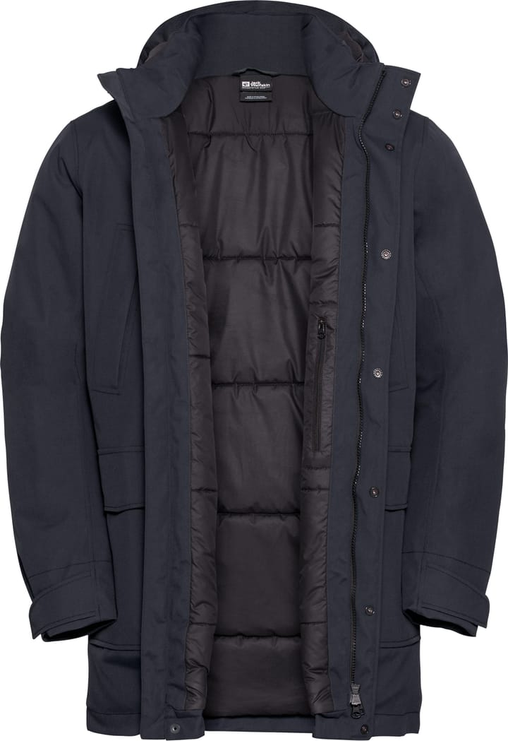 Jack Wolfskin Men's Canyon Shield Parka Dark Navy Jack Wolfskin