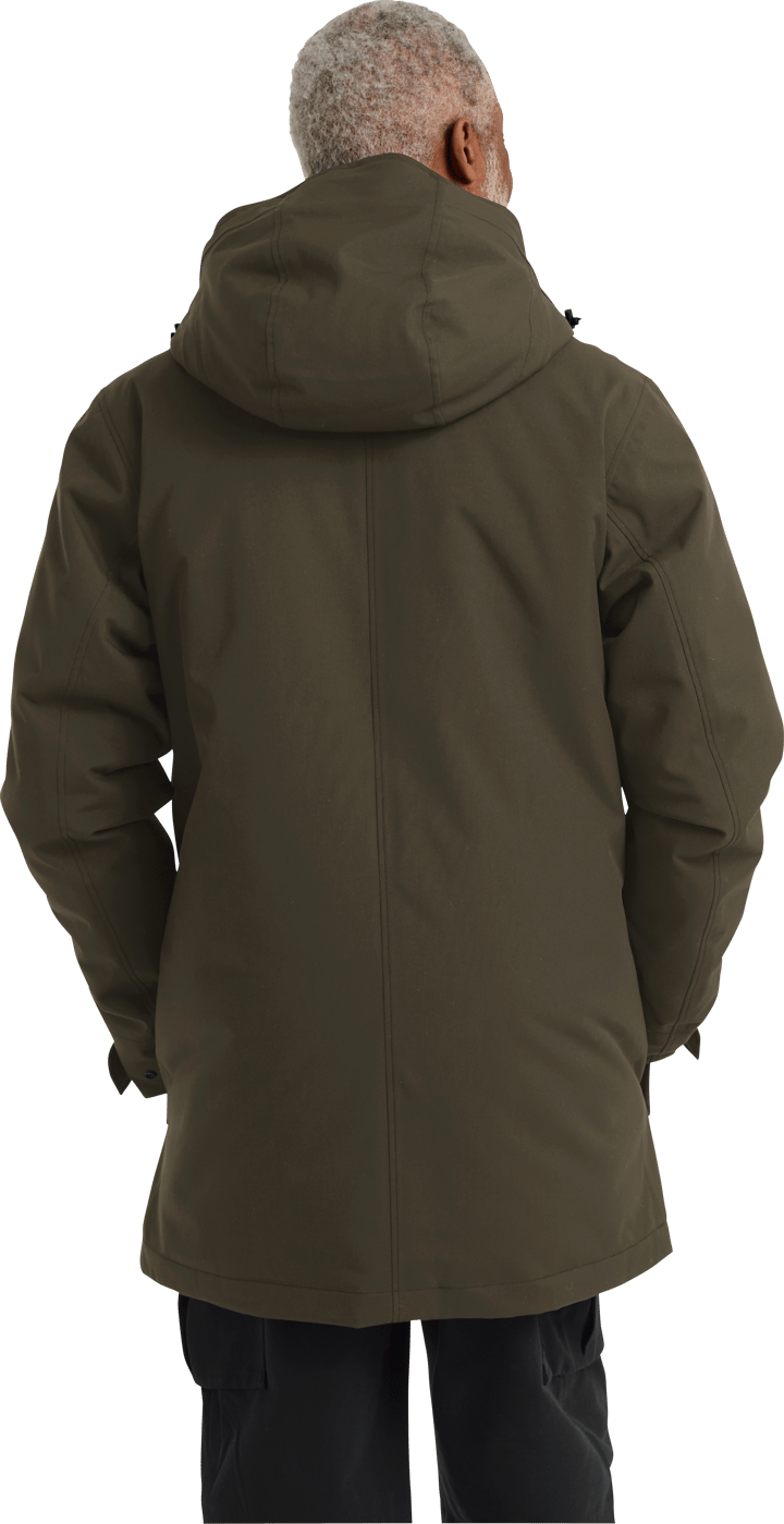 Jack Wolfskin Men's Canyon Shield Parka Obsidian Moss Jack Wolfskin