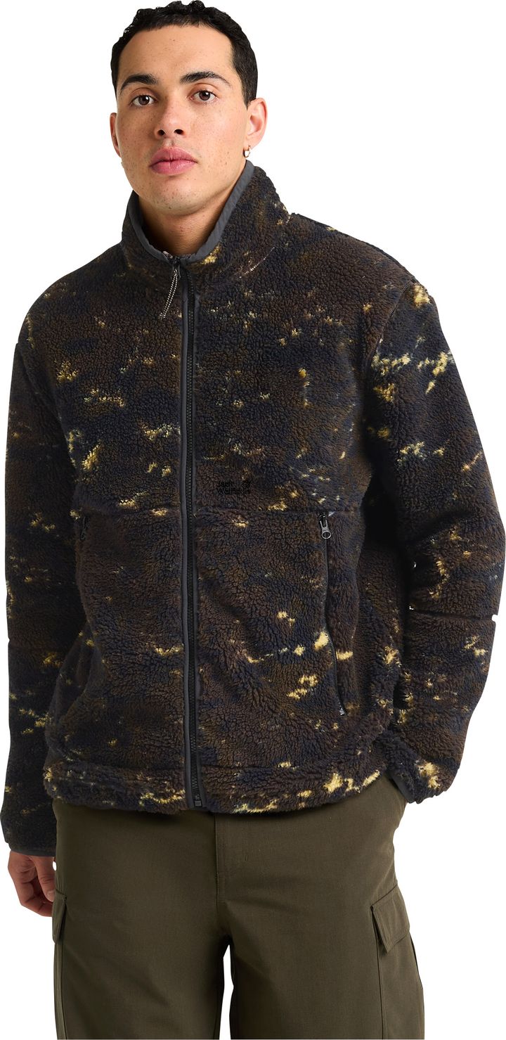 Jack Wolfskin Men's Stone Lite Aop Jacket Lichen Peat Jack Wolfskin