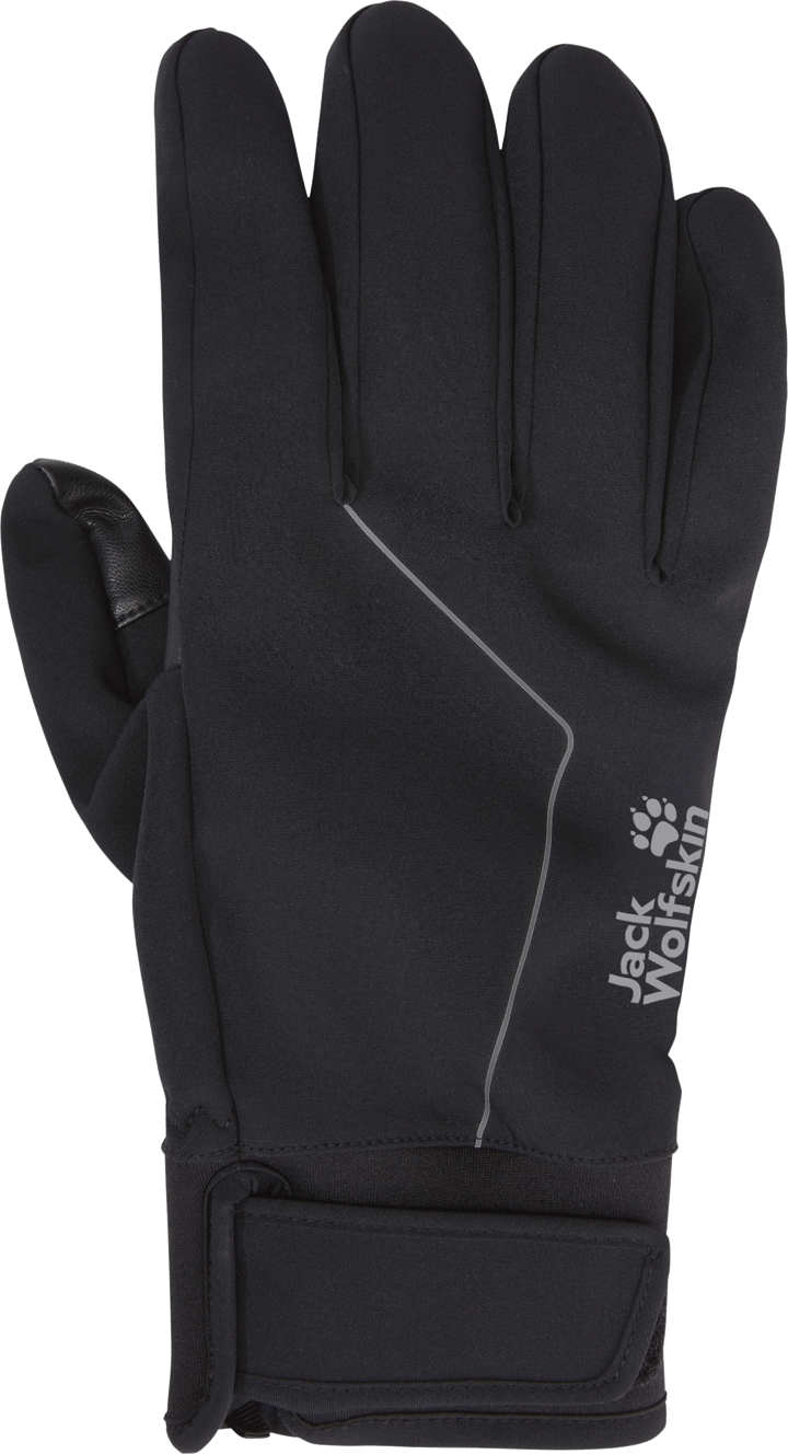 Jack Wolfskin Reflective Winter Glove Black Jack Wolfskin