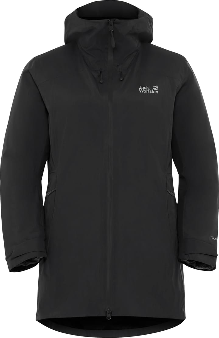 Jack Wolfskin Women's Icecape 3in1 Down Jacket Rds Black Jack Wolfskin
