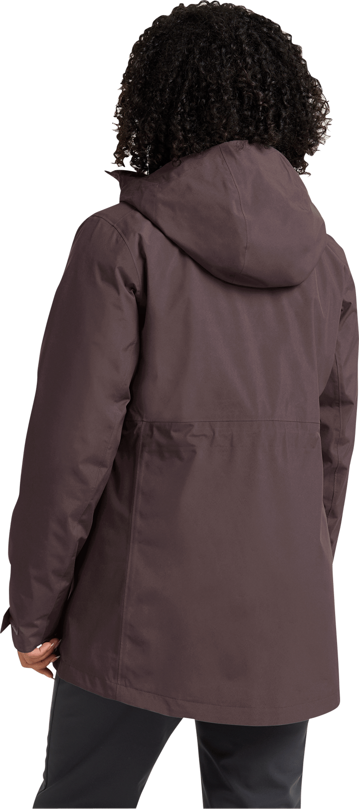 Jack Wolfskin Women's Icecape 3in1 Down Jacket Rds Sheer Plum Jack Wolfskin