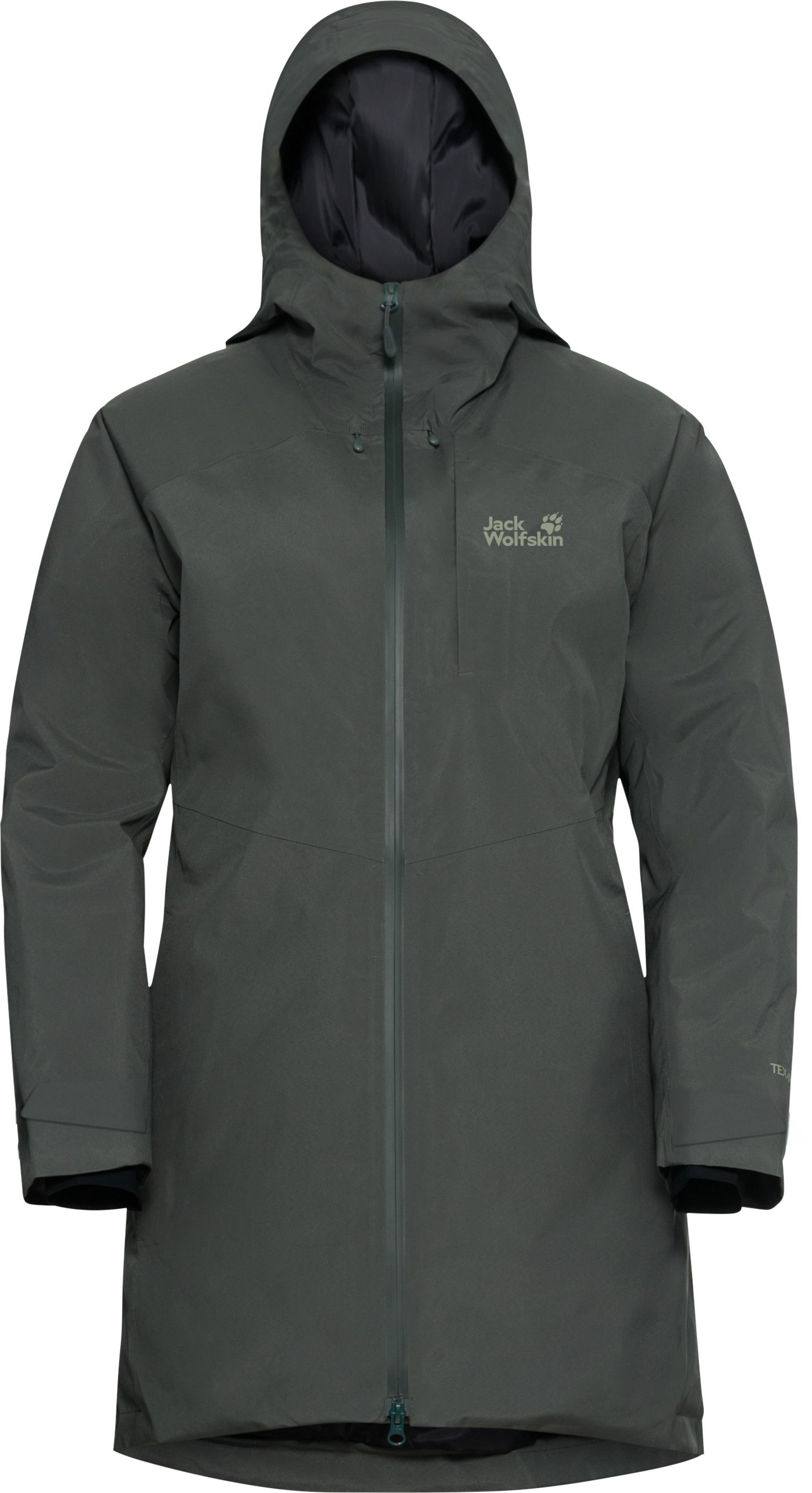 Jack Wolfskin Women's Icecape 2l Down Ins Jacket Rds Slate Green