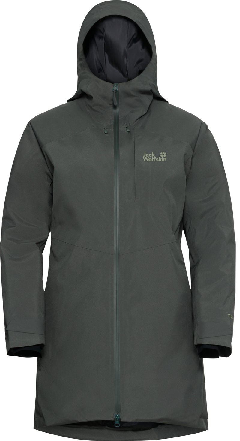 Warm Hooded Jack Wolfskin Selenium Bay Jacket Men's Outdoor Jackets Online JACK WOLFSKIN