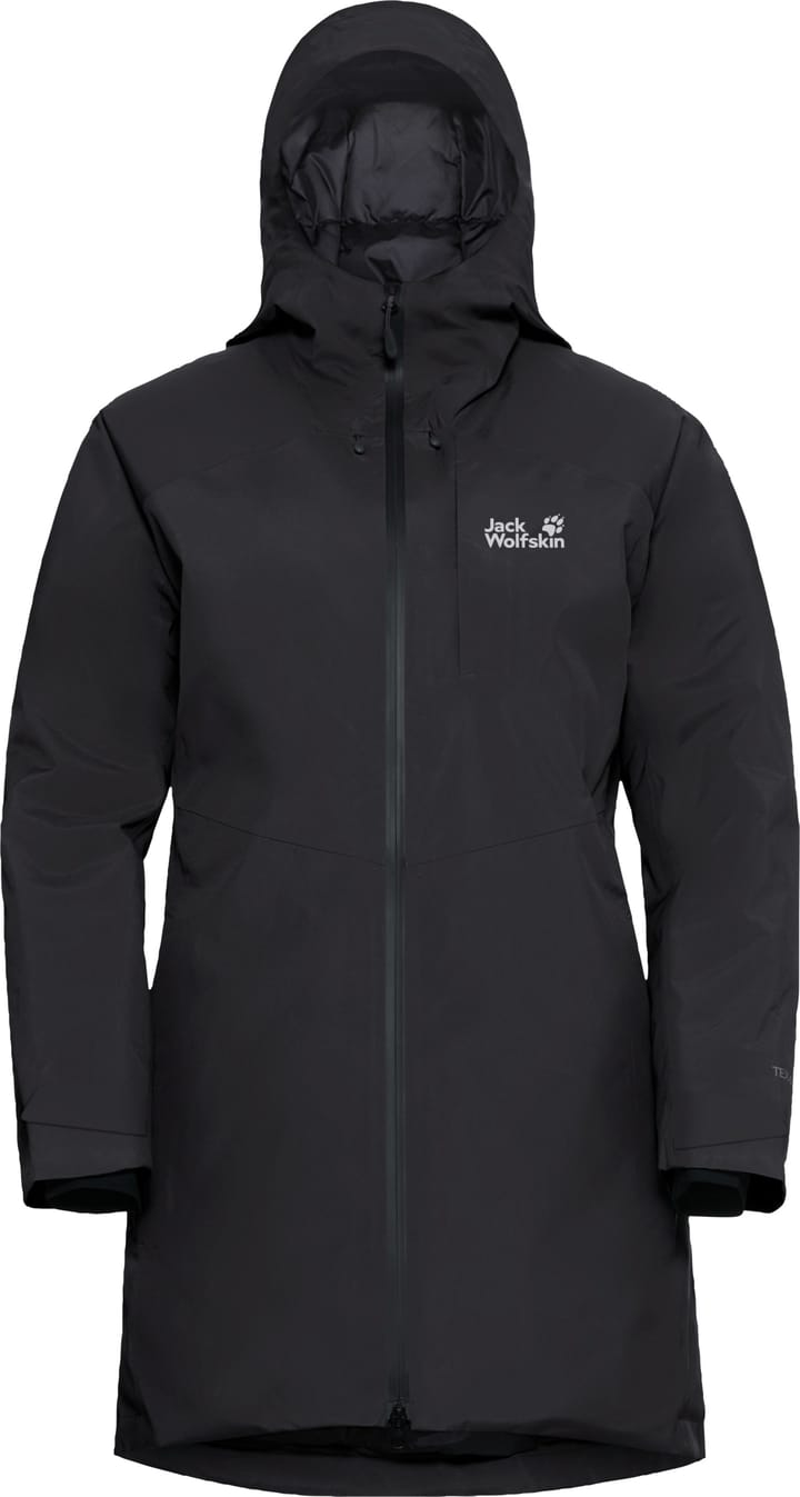 Jack Wolfskin Women's Icecape 2l Down Ins Jacket Rds Black Jack Wolfskin