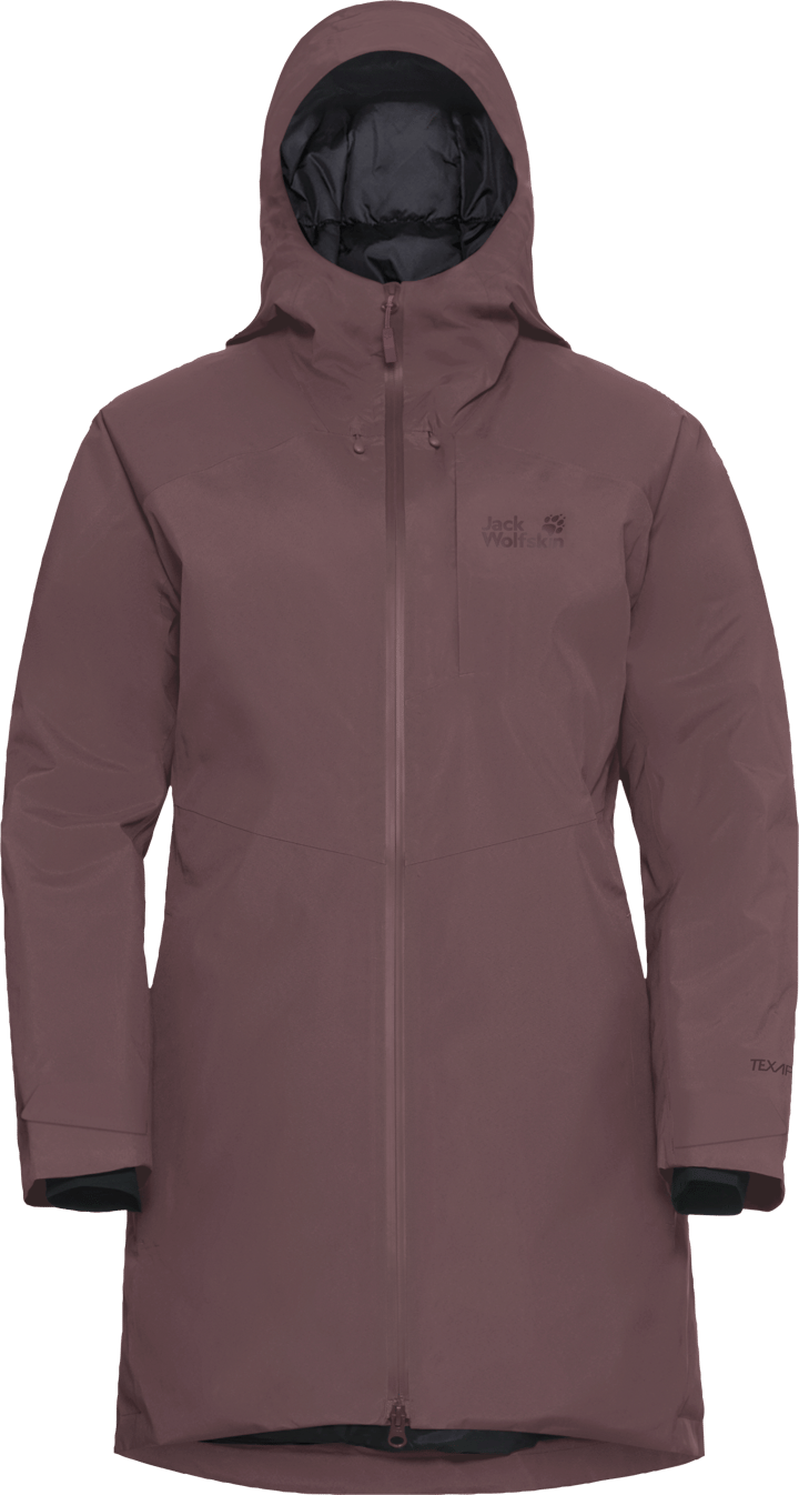 Jack Wolfskin Women's Icecape 2l Down Ins Jacket Rds Sheer Plum Jack Wolfskin
