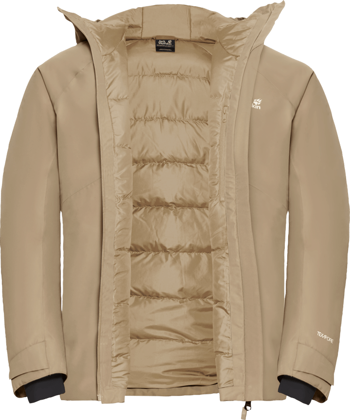Jack Wolfskin Men's Icecape 2l Down Ins Jacket Rds Hazel Wood Jack Wolfskin