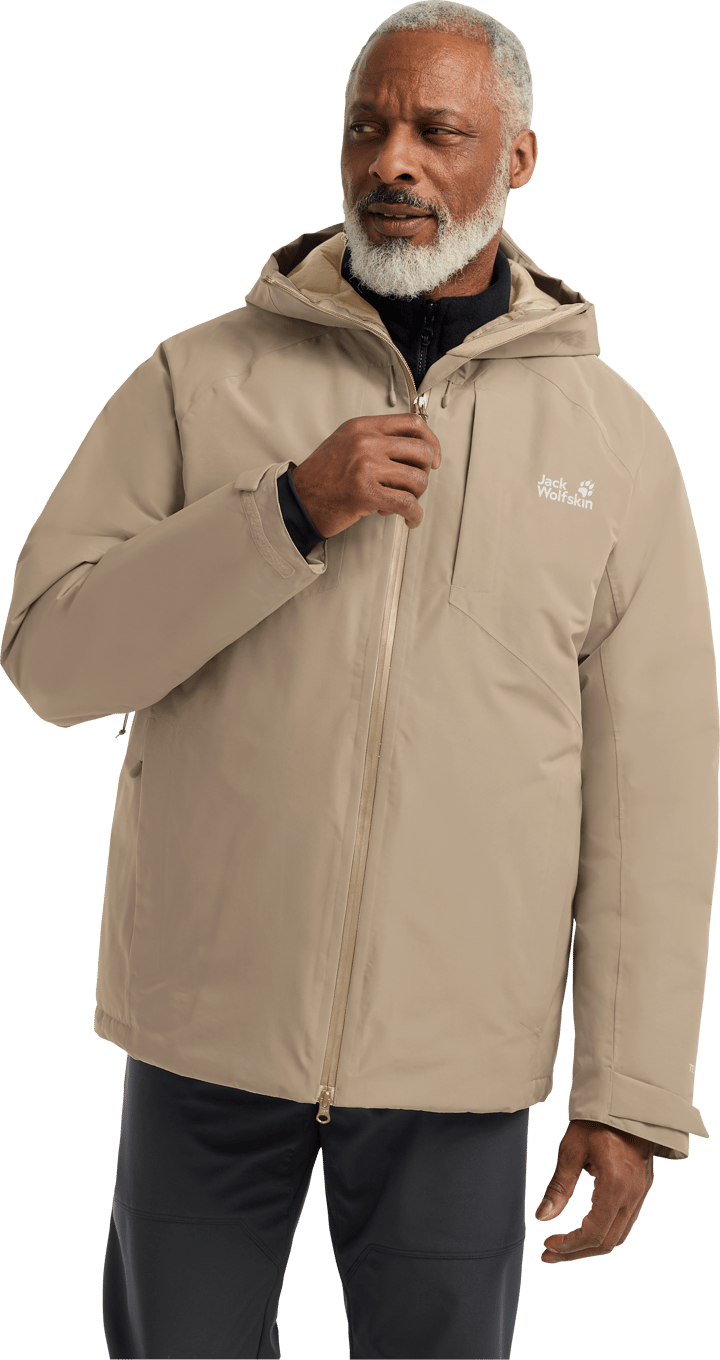 Jack Wolfskin Men's Icecape 2l Down Ins Jacket Rds Hazel Wood Jack Wolfskin