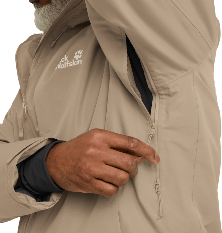Jack Wolfskin Men's Icecape 2l Down Ins Jacket Rds Hazel Wood Jack Wolfskin