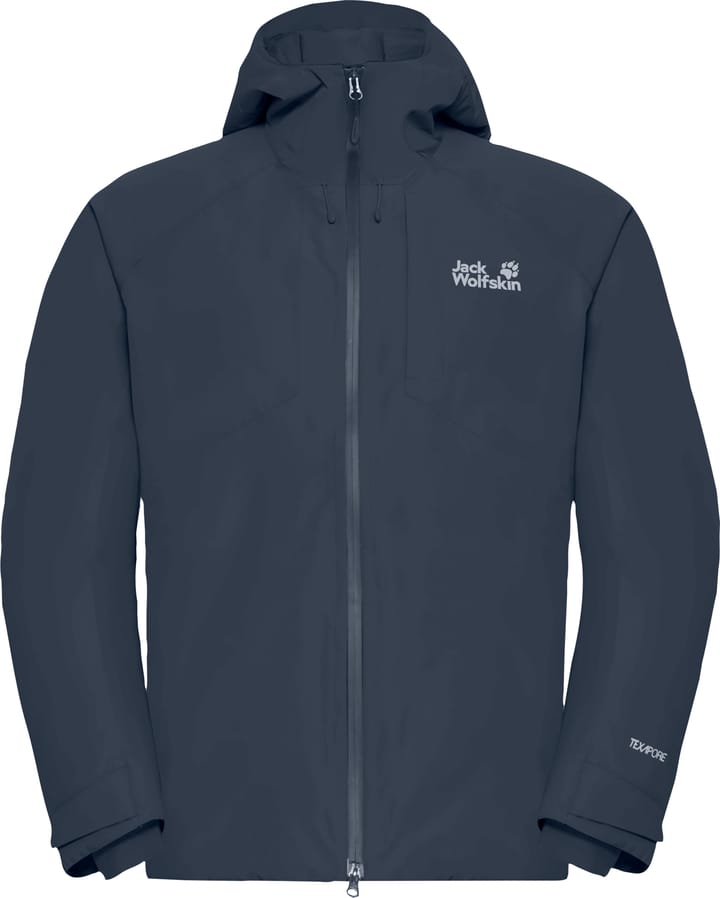 Jack Wolfskin Men's Icecape 2l Down Ins Jacket Rds Midnight Sky Jack Wolfskin