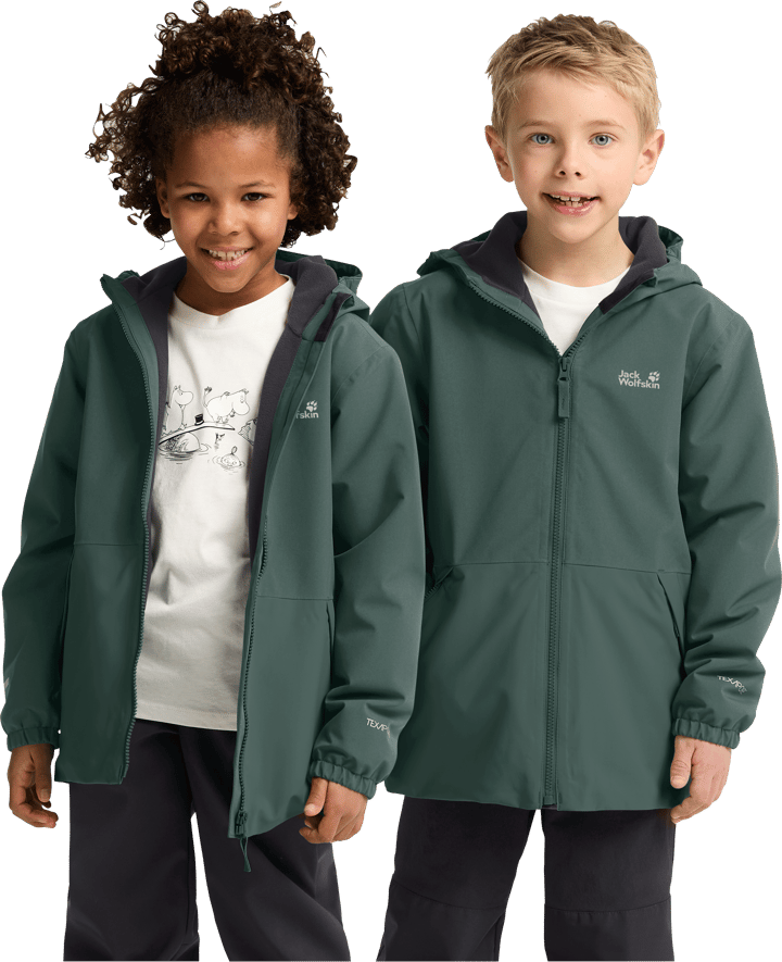 Jack Wolfskin Kids' Snow Days Jacket Sago Palm Jack Wolfskin