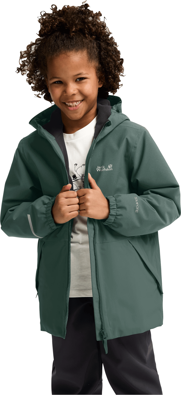 Jack Wolfskin Kids' Snow Days Jacket Sago Palm Jack Wolfskin