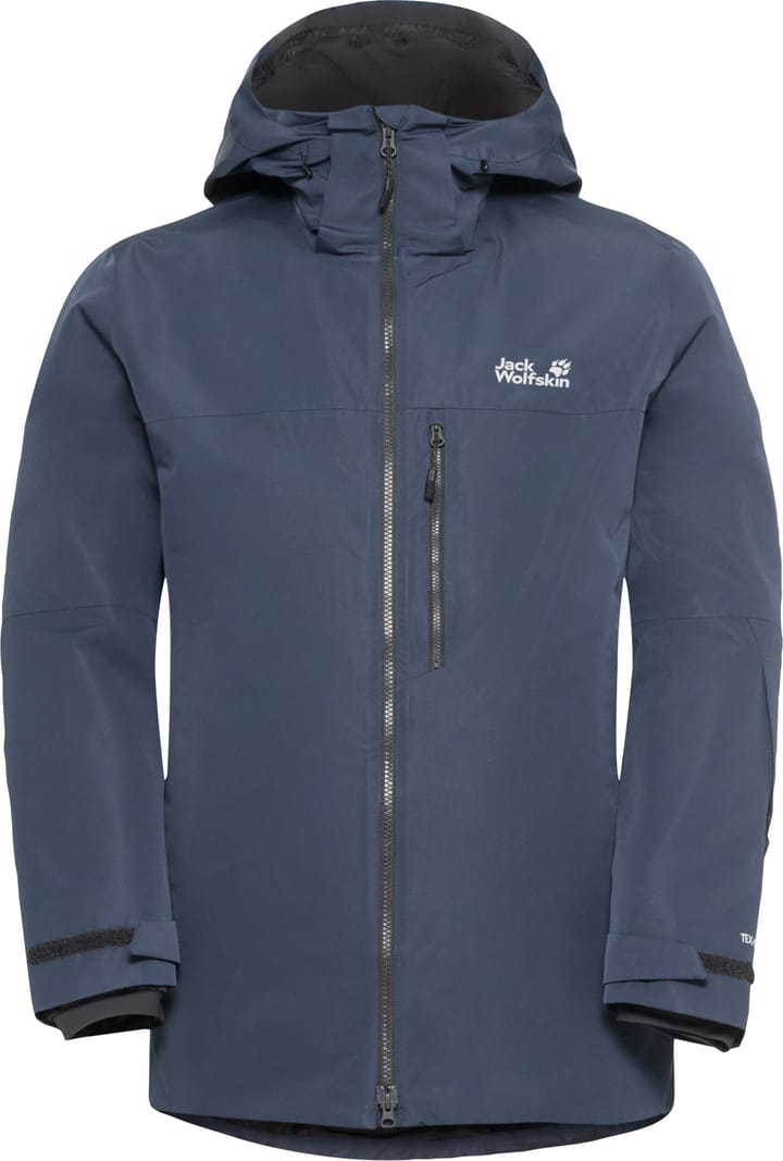 Jack Wolfskin Men's Flowline 3in1 Jacket Midnight Sky Jack Wolfskin